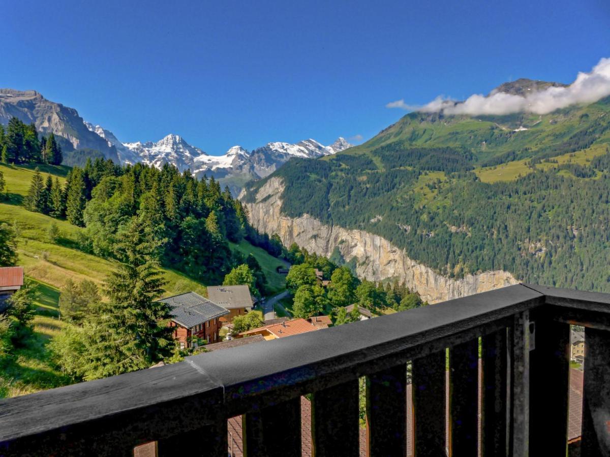 Apartment Bristol Apt-K By Interhome Wengen Dış mekan fotoğraf