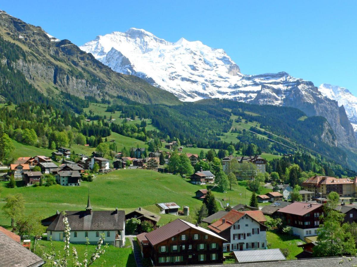 Apartment Bristol Apt-K By Interhome Wengen Dış mekan fotoğraf