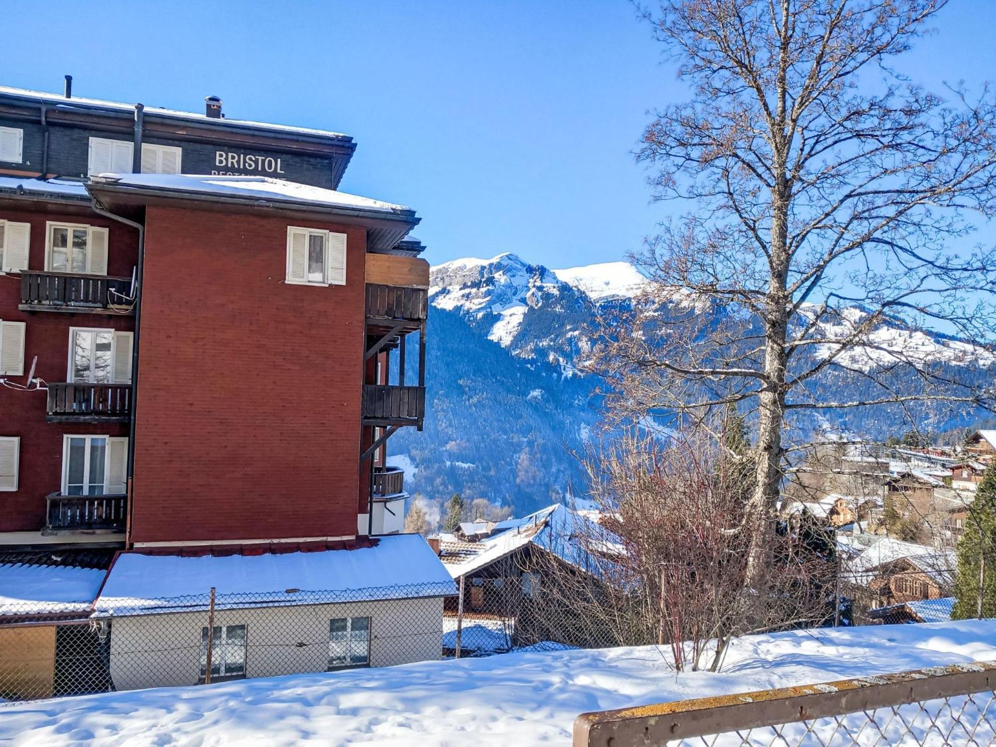 Apartment Bristol Apt-K By Interhome Wengen Dış mekan fotoğraf